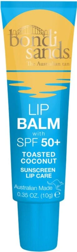 Bondi Sands Sunscreen Lip Balm SPF 50+ Toasted Coconut 10 G - Hydrateert En Verzacht Droge Lippen -Cosmetica Promotiewinkel 369x1200 1