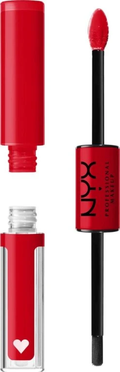 NYX Professional Makeup Shine Loud High Pigment Lipgloss - Rebel In Red -Cosmetica Promotiewinkel 388x1200
