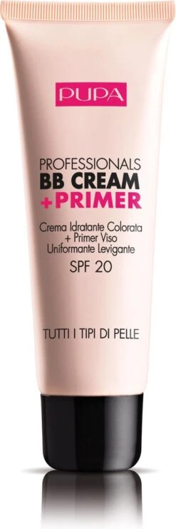 Pupa Milano Professionals BB Cream + Primer - Nude 001 -Cosmetica Promotiewinkel 400x1200 1
