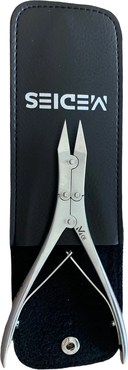 Medies - Premium Dubbelscharniertang | Nageltang | Nagelknipper | Nageltang Pedicure | Nageltang Dubbele Overbrenging - Recht - Diabetici - Met Stevige Etui 5 Medies - Premium Dubbelscharniertang | Nageltang | Nagelknipper | Nageltang Pedicure | Nageltang Dubbele Overbrenging - Recht - Diabetici - Met Stevige Etui - Afbeelding 3