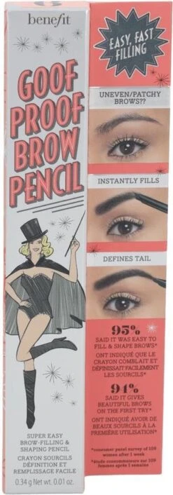 Benefit Goof Proof Brow Shaping Pencil 06 Cool Soft Black 15 Benefit Goof Proof Brow Shaping Pencil 06 Cool Soft Black -Cosmetica Promotiewinkel 420x1200 2