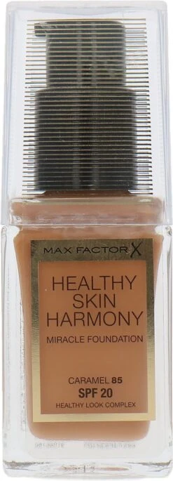 Max Factor Healthy Skin Harmony Foundation - 85 Caramel -Cosmetica Promotiewinkel 433x1200 7