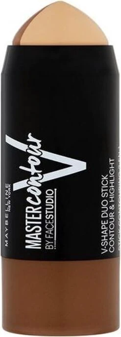 Maybelline Master Contour V-Shape Duo Stick - Medium - Contouring 10 Maybelline Master Contour V-Shape Duo Stick - Medium - Contouring -Cosmetica Promotiewinkel 433x1200 8