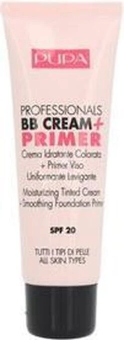 Pupa Milano Professionals BB Cream + Primer - Nude 001 -Cosmetica Promotiewinkel 439x1200 3