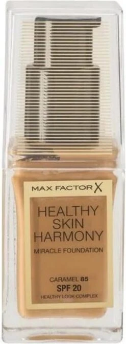 Max Factor Healthy Skin Harmony Foundation - 85 Caramel -Cosmetica Promotiewinkel 441x1200 1