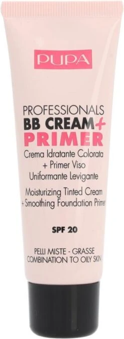 Pupa Milano BB Cream + Primer For Combination To Oily Skin - 001 Nude -Cosmetica Promotiewinkel 441x1200 5