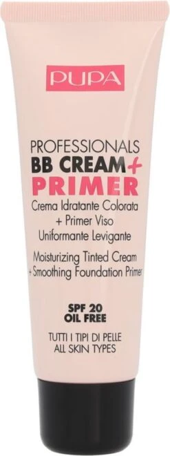 Pupa Milano Professionals BB Cream + Primer - 002 Sand -Cosmetica Promotiewinkel 449x1200 2