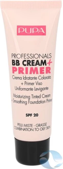 Pupa BB Cream + Primer For Combination To Oily Skin - 002 Sand -Cosmetica Promotiewinkel 449x1200 5
