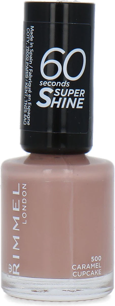 Rimmel London Rimmel 60 Seconds Super Shine - 500 Caramel Cupcake 3 Rimmel London Rimmel 60 Seconds Super Shine - 500 Caramel Cupcake