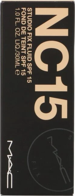 MAC Cosmetics Studio Fix Fluid Foundation - NC15 -Cosmetica Promotiewinkel 460x1200 2