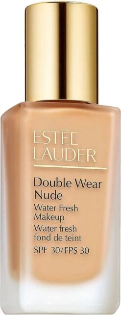 Estée Lauder Double Wear Nude Water Fresh Makeup Foundation 30 Ml - 1W2 Sand - Met SPF 30 -Cosmetica Promotiewinkel 462x1200