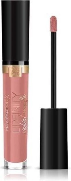 Max Factor Lipfinity Velvet Matte Lippenstift - 015 Nude Silk Nude -Cosmetica Promotiewinkel 470x1200