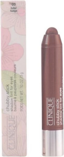 Clinique Chubby Stick Shadow Tint For Eyes Oogschaduw 3 Gr - 03 - Fuller Fudge -Cosmetica Promotiewinkel 494x1200 2