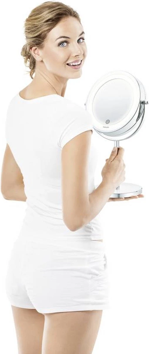 Beurer BS55 Spiegel Met Ringverlichting - Make-upspiegel - Ø13cm 6 Beurer BS55 Spiegel Met Ringverlichting - Make-upspiegel - Ø13cm - Afbeelding 4