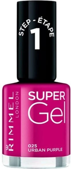 Rimmel London Super Gel Nagellak - 023 Grape Sorbet -Cosmetica Promotiewinkel 508x1200 7