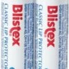 Merkloos Duopack Lippenbalsem Blistex Classic - Lipbalsem Care - 2x Balsem Voor Lippen - Classic Lip Protector -Cosmetica Promotiewinkel 567x1200