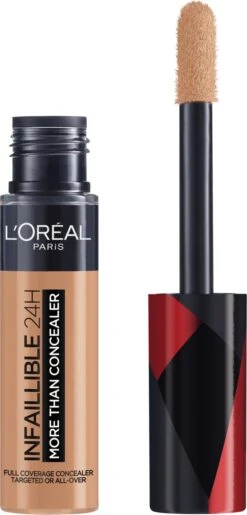 L'Oréal Paris - Infaillible More Than Concealer - 328.5 Crème Brûlée -Langhoudende Concealer Met Een Hoge Dekking - 11ml 15 L'Oréal Paris - Infaillible More Than Concealer - 328.5 Crème Brûlée -Langhoudende Concealer Met Een Hoge Dekking - 11ml -Cosmetica Promotiewinkel 575x1200 1