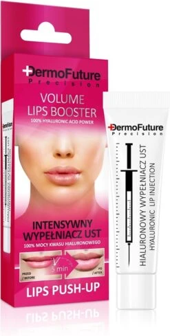 DermoFuture Lipvuller - Volume Lips Booster - Lip Push-up - 12 Ml
