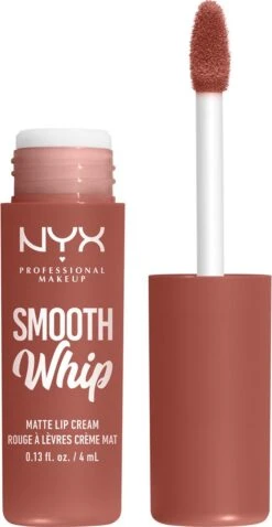 NYX Professional Makeup - Smooth Whip Matte Lip Cream Teddy Fluff - Vloeibare Lippenstift - 4ML