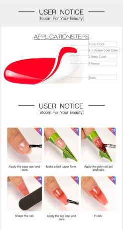 Polygel- Polygel Kit- Polygel Nagels- Polygel Kleuren- 15ML - Polygel Set- 3 Kleuren Polygel - Gel Solution - Nale File 2 - Nail Brush 1 - 12 PCS Tips 1 - Decoration - Nagellamp - Base Gel - Top Coat 1 -Cosmetica Promotiewinkel 646x1200 2