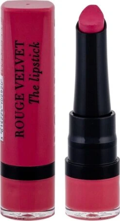 Bourjois Rouge Velvet Lippenstift - 003 Hyppink Chic -Cosmetica Promotiewinkel 655x1200