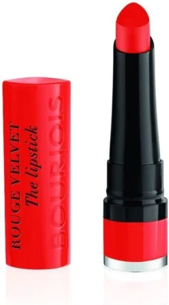 Bourjois Rouge Velvet The Lipstick - 07 Joli Carmin'ois -Cosmetica Promotiewinkel 666x1200