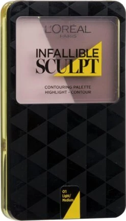 L'Oréal Paris Infallible Sculpt Contouring Palette - 100 Light -Cosmetica Promotiewinkel 683x1200 1