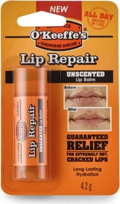O'Keeffe's - Liprepair - Lippenbalsem - Ongeparfumeerd - 4,2g -Cosmetica Promotiewinkel 705x1200