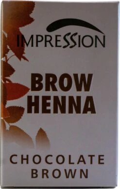 Impression Henna Wenkbrauwverf | Chocolade Bruin | Chocolate Brown | Chocolat Brun | Brow Henna | Goed Voor Meer Dan 20 Behandelingen -Cosmetica Promotiewinkel 763x1200 1