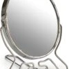 Merkloos Scheerspiegel 14.5cm 2-zijdig (één Zijde 2x Vergrotend) - Aluminium -Cosmetica Promotiewinkel 816x1200