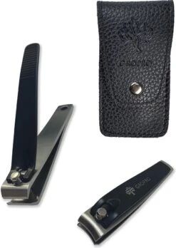 Gropro Nagelknippers - Zwart - Nagelknipper Set - Nagelknipper Groot En Klein -Cosmetica Promotiewinkel 852x1200 2