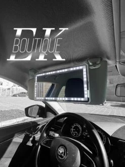 Merkloos EK Boutique 'auto Zonneklep Make-up Spiegel Met Led Verlichting' (oplaadbaar) (wit) 'make-up Spiegel Auto' 'make-up Spiegel Met Led' 'make-up Spiegel' 'make-up Spiegel Met Led' 'make-up Spiegel' -Cosmetica Promotiewinkel 900x1200 17