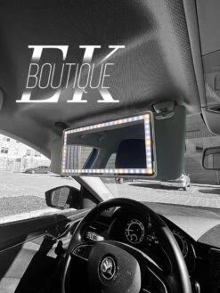 Merkloos EK Boutique 'auto Zonneklep Make-up Spiegel Met Led Verlichting' (oplaadbaar) (wit) 'make-up Spiegel Auto' 'make-up Spiegel Met Led' 'make-up Spiegel' 'make-up Spiegel Met Led' 'make-up Spiegel' -Cosmetica Promotiewinkel 900x1200 18