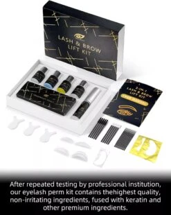 Flora Ruby - Wimper & Wenkbrauw Lifting Set 2 In 1 - Professionele 2 In 1 Lash Lift & Brow Lamination Kit - Permanente Wimperkruller -Cosmetica Promotiewinkel 955x1200