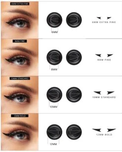 MARBL. Cosmetics - Easy Wing - Eyeliner Stempel - 8mm - Waterproof - Vlekproof - Vegan - Dierproefvrij -Cosmetica Promotiewinkel 959x1200 4