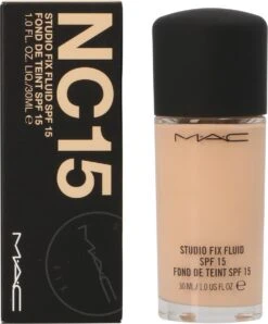 MAC Cosmetics Studio Fix Fluid Foundation - NC15 -Cosmetica Promotiewinkel 995x1200